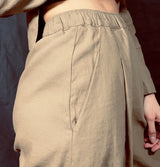 Mama B Bianco Linen Trousers Cumin