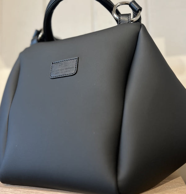 Patrizia Bonfanti Middy Leather Bag Dreamer Black
