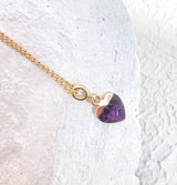 Roc Jewellery Amethyst Heart Necklace
