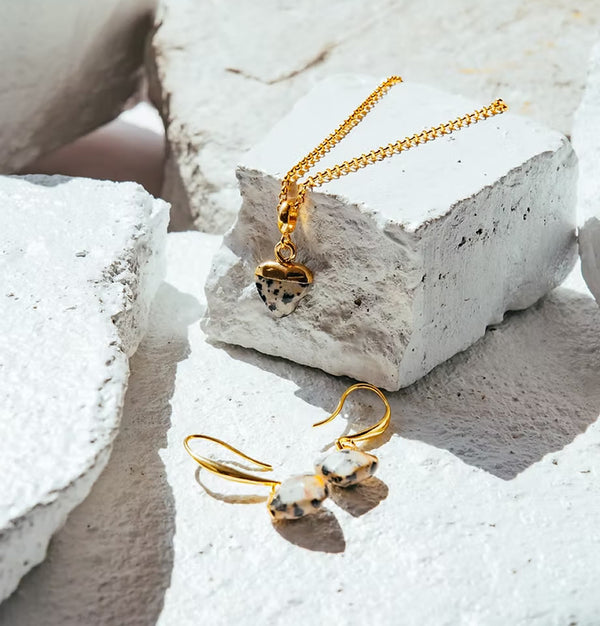 Roc Jewellery Dalmation Jasper Earrings