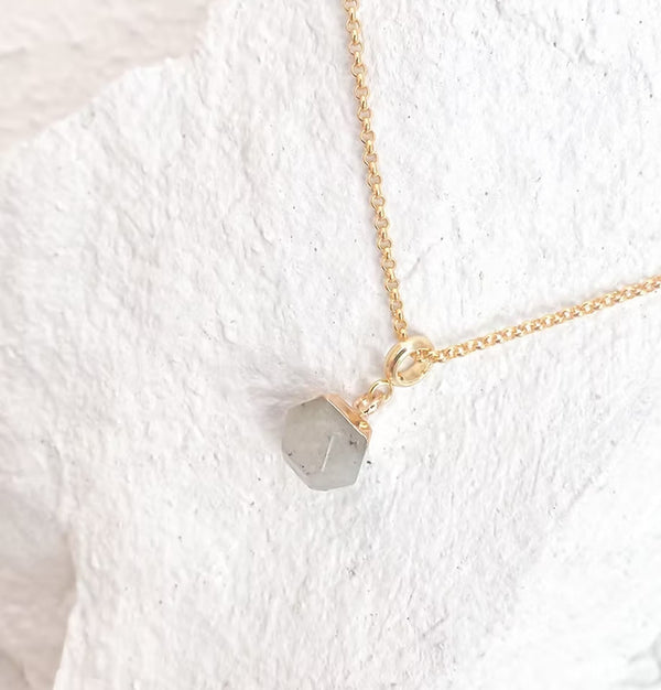 Roc Jewellery Labradorite Nugget Necklace