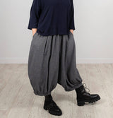 Thing Mini Check Hareem Pant Navy