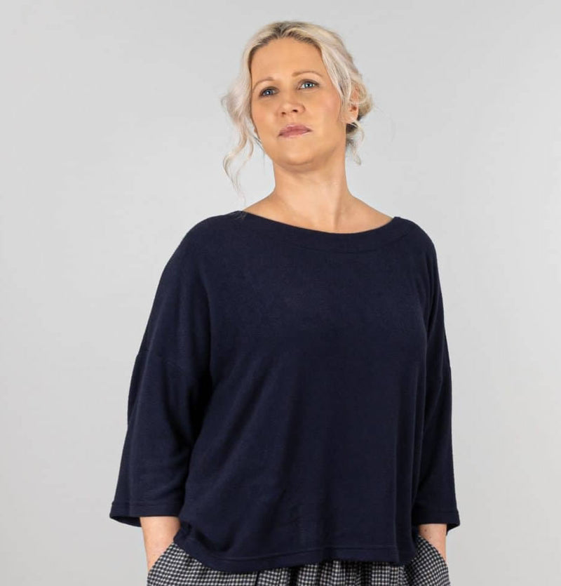 Thing Soft Knit Jumper Navy