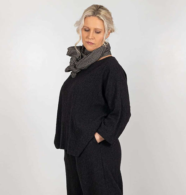 Thing Structured Pantalone Anthracite