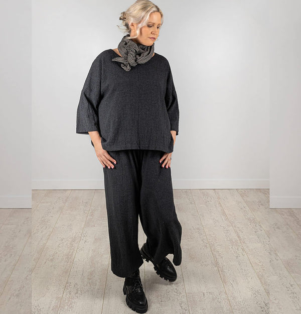 Thing Structured Pantalone Anthracite