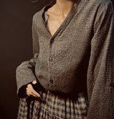 Thing Cotton Check Shirt Cola