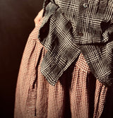 Thing Mini Check Hareem Pant Wine