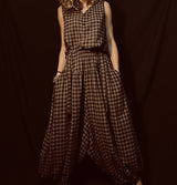 Thing Cotton Hareem Trousers Cola