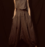 Thing Cotton Hareem Trousers Cola