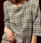 Thing Linen Check Top