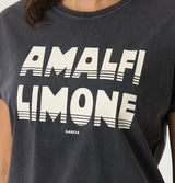 Garcia 'Amalfi Limone' Cotton T-Shirt
