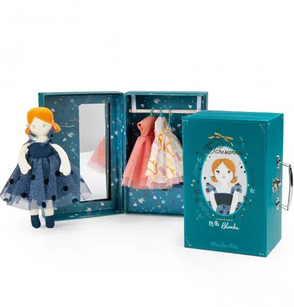 Les Parisiennes Evening Wardrobe and Dress Up Doll