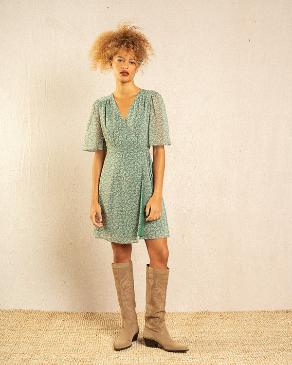 Grace and Mila Imperiale Dress Green