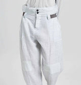 Umit Unal Lightweight Stripe Linen Trousers U237