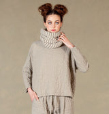 Mama B Mousse Organic Cotton Top in colour Lievito