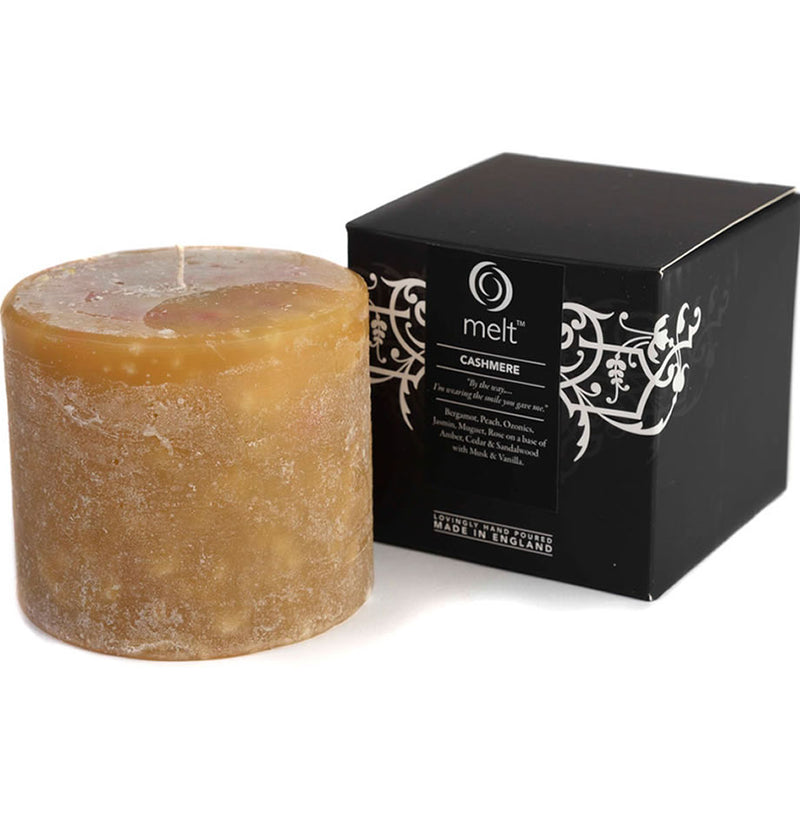 Cashmere Candle Short and Fat