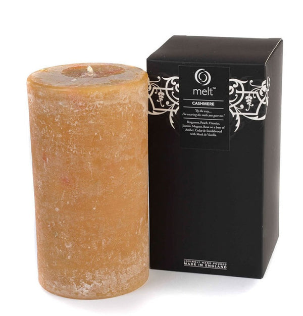 Cashmere Candle Tall and Fat