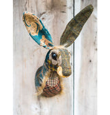 Textile taxidermy Hatty the Hare